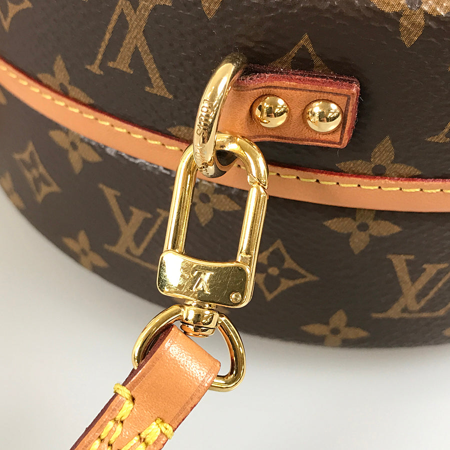 LOUIS VUITTON Monogram Petite Boite Chapeau M43514 Hand bag