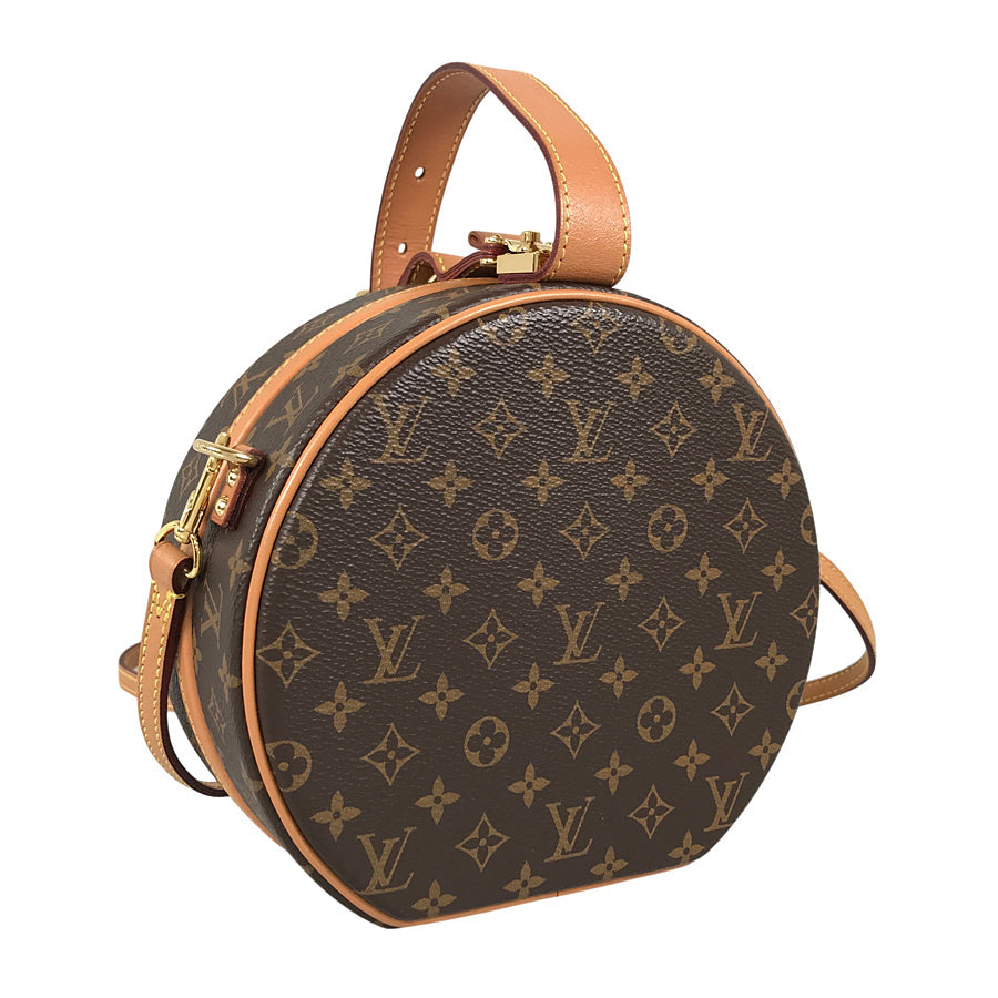 LOUIS VUITTON Monogram Petite Boite Chapeau M43514 Hand bag