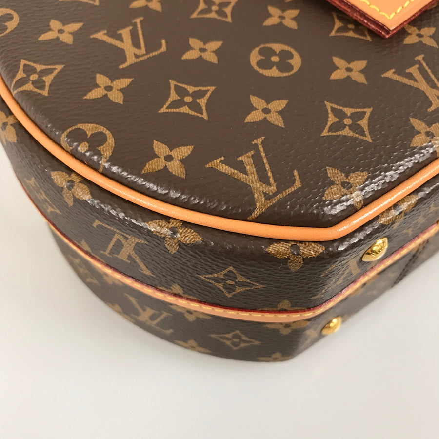 LOUIS VUITTON Monogram Petite Boite Chapeau M43514 Hand bag