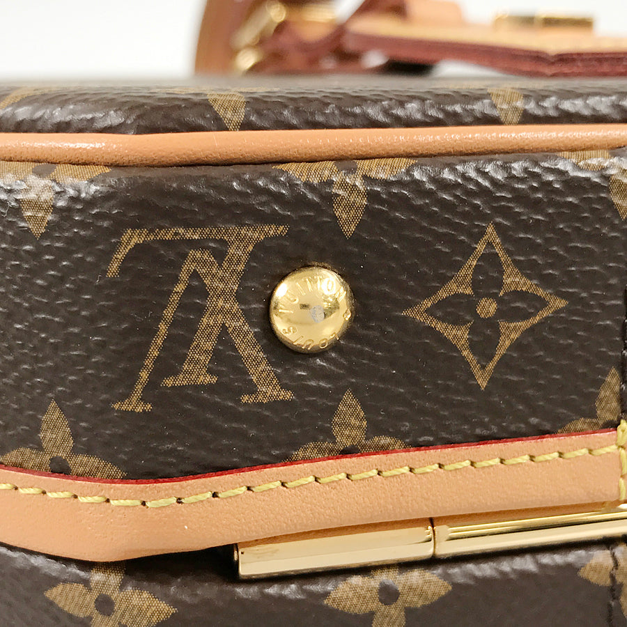 LOUIS VUITTON Monogram Petite Boite Chapeau M43514 Hand bag