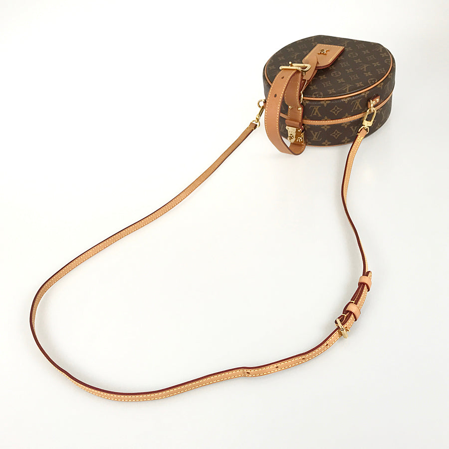 LOUIS VUITTON Monogram Petite Boite Chapeau M43514 Hand bag