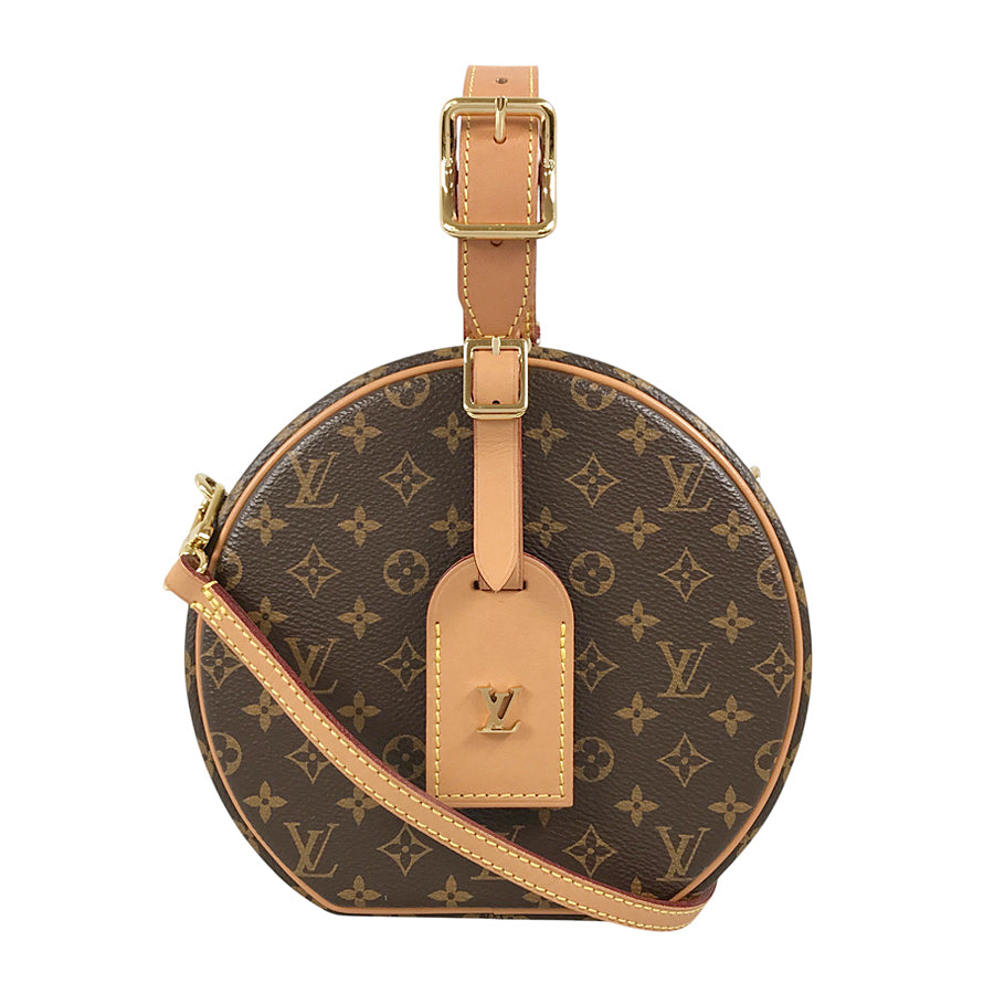 LOUIS VUITTON Monogram Petite Boite Chapeau M43514 Hand bag