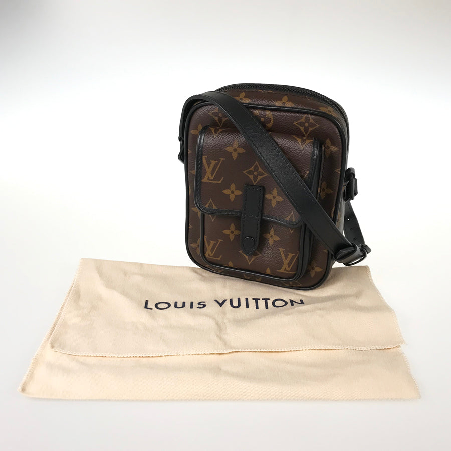 LOUIS VUITTON Monogram Macassar Christopher Wearable Wallet M69404 Shoulder bag