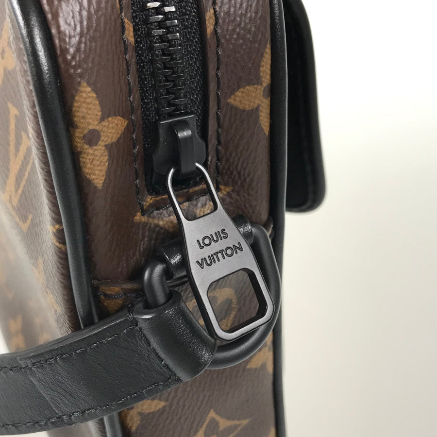 LOUIS VUITTON Monogram Macassar Christopher Wearable Wallet M69404 Shoulder bag