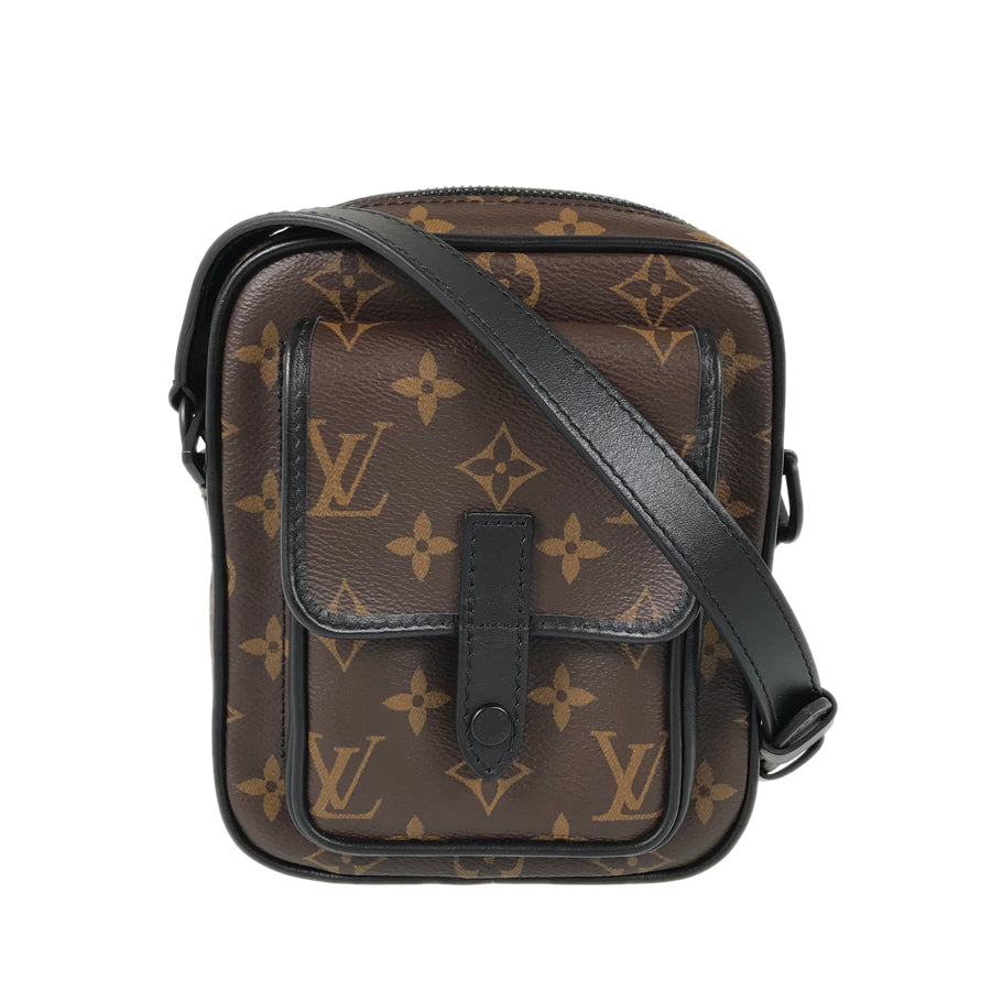 LOUIS VUITTON Monogram Macassar Christopher Wearable Wallet M69404 Shoulder bag