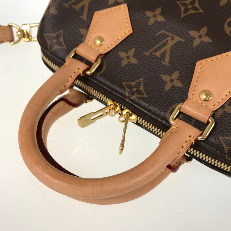 LOUIS VUITTON Monogram Speedy Bandouliere 20 M46222 Hand bag
