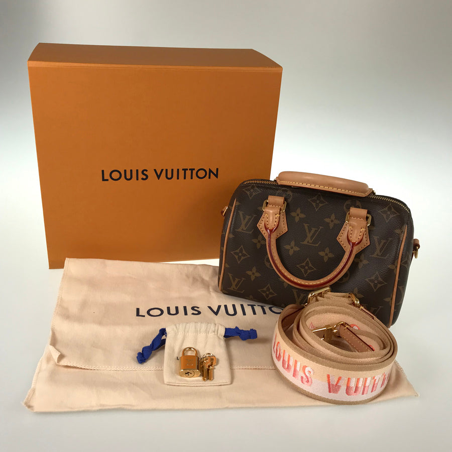 LOUIS VUITTON Monogram Speedy Bandouliere 20 M46222 Hand bag
