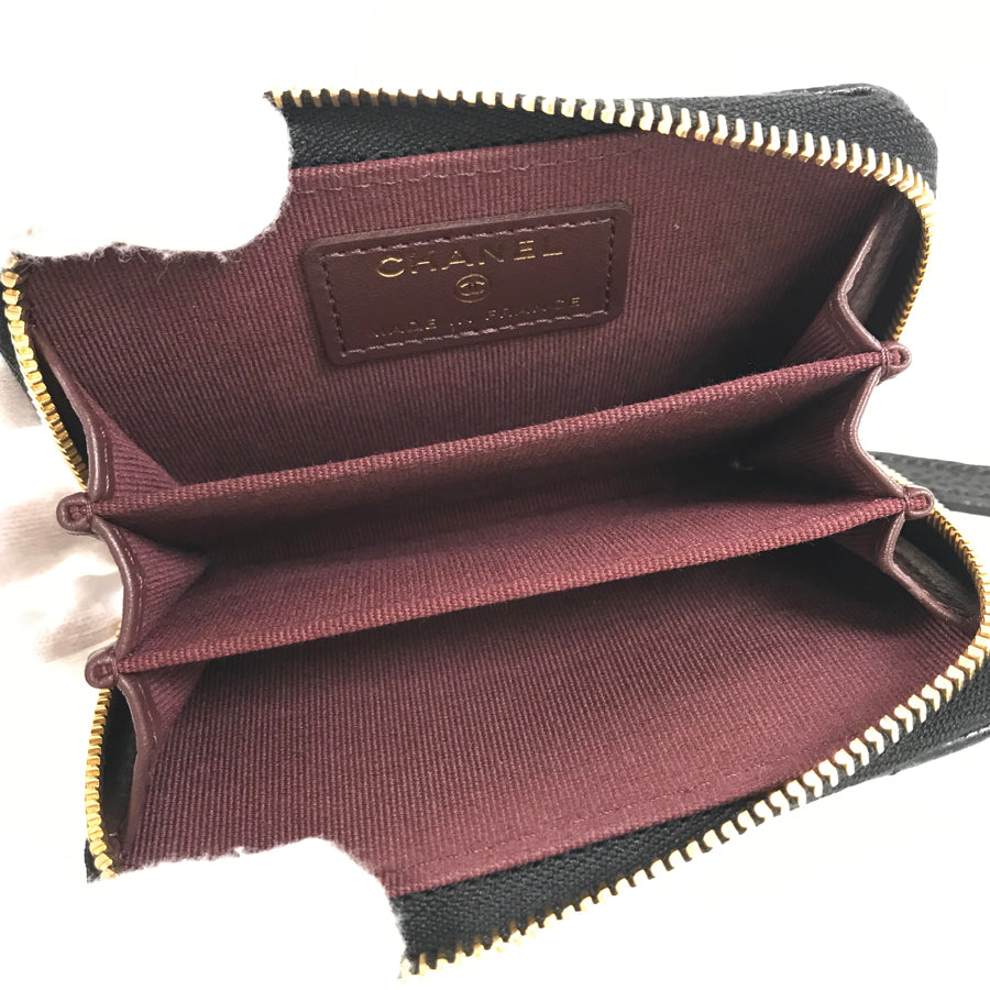 CHANEL Matelasse Classic zip coin purse Coin purse