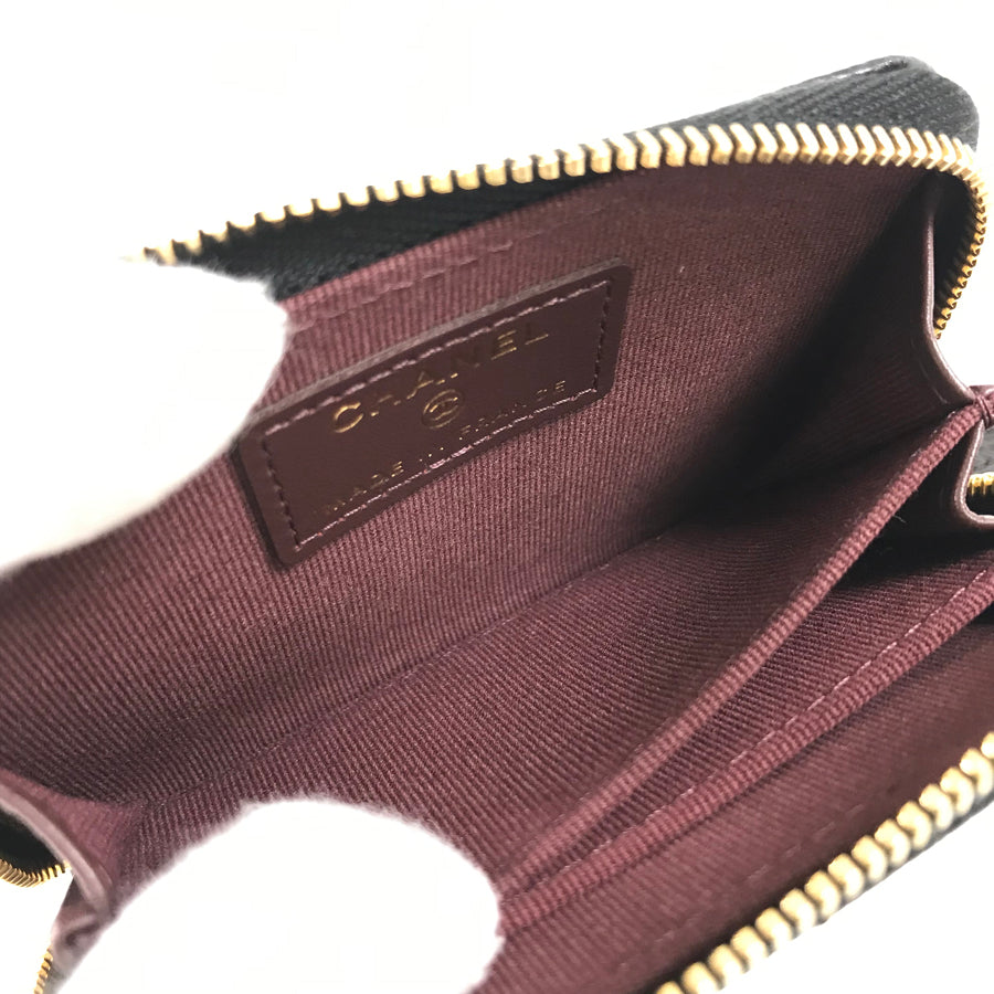 CHANEL Matelasse Classic zip coin purse Coin purse