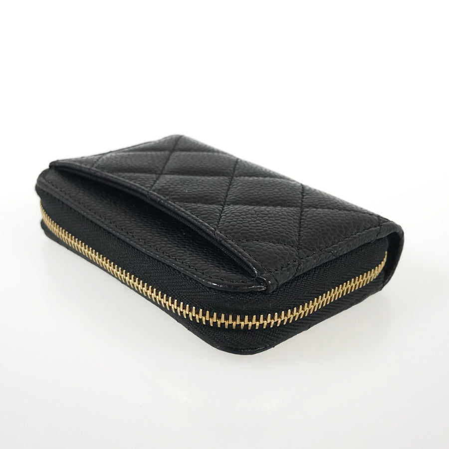 CHANEL Matelasse Classic zip coin purse Coin purse