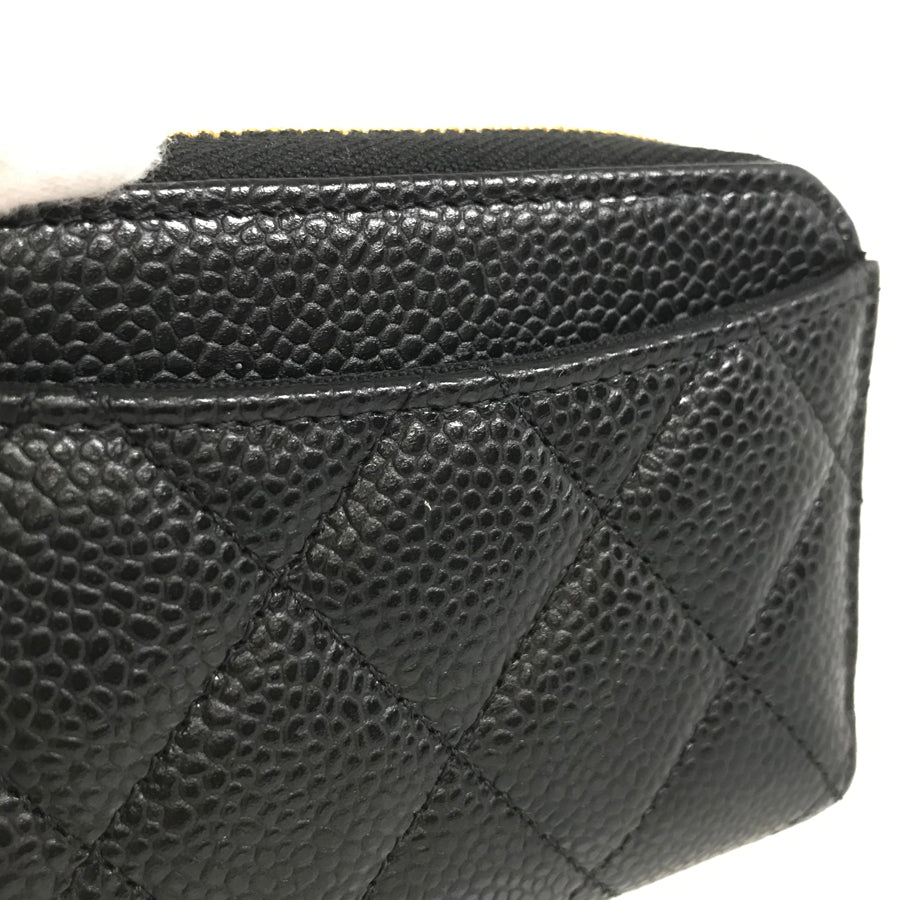 CHANEL Matelasse Classic zip coin purse Coin purse