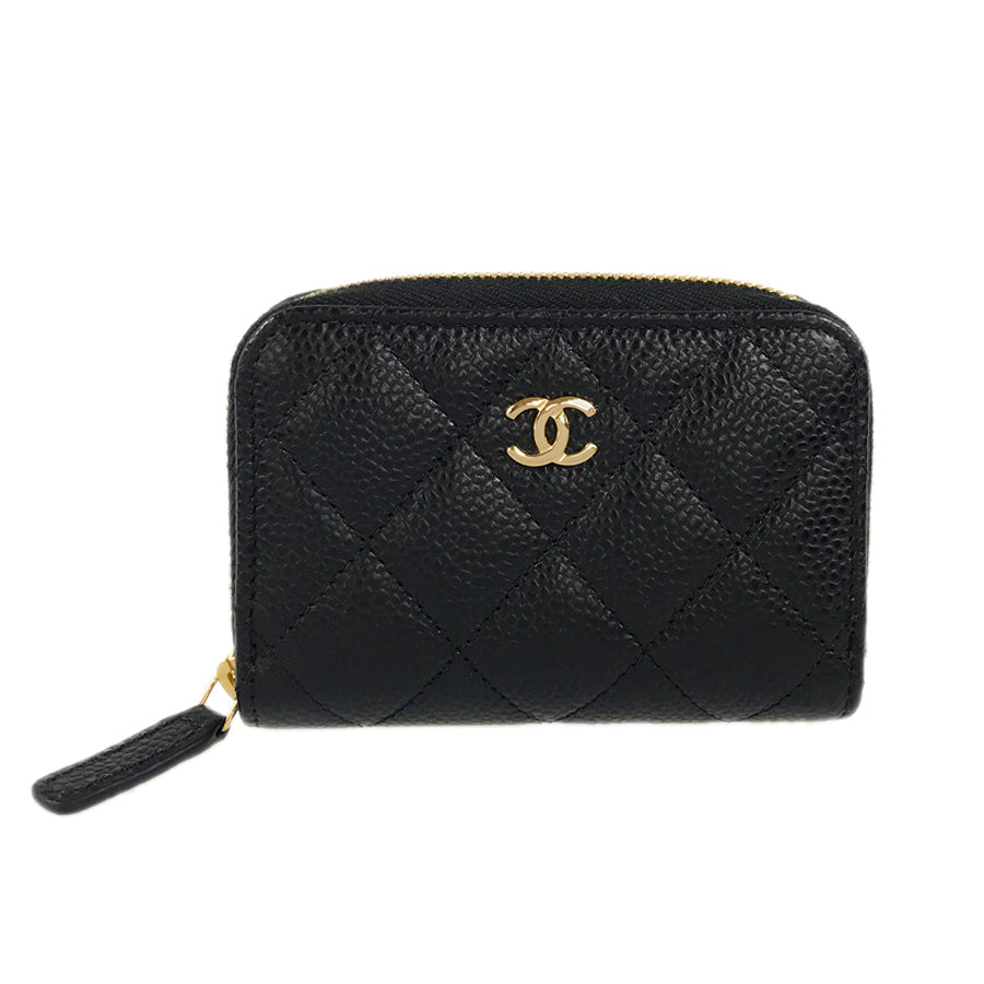 CHANEL Matelasse Classic zip coin purse Coin purse