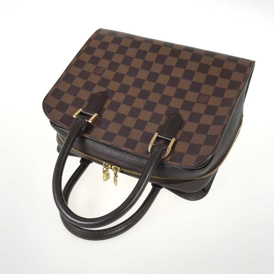 LOUIS VUITTON Damier Triana N51155 Hand bag