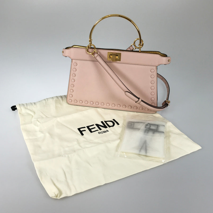FENDI Peekaboo ISeeU East West 8BN323 AENL Hand bag