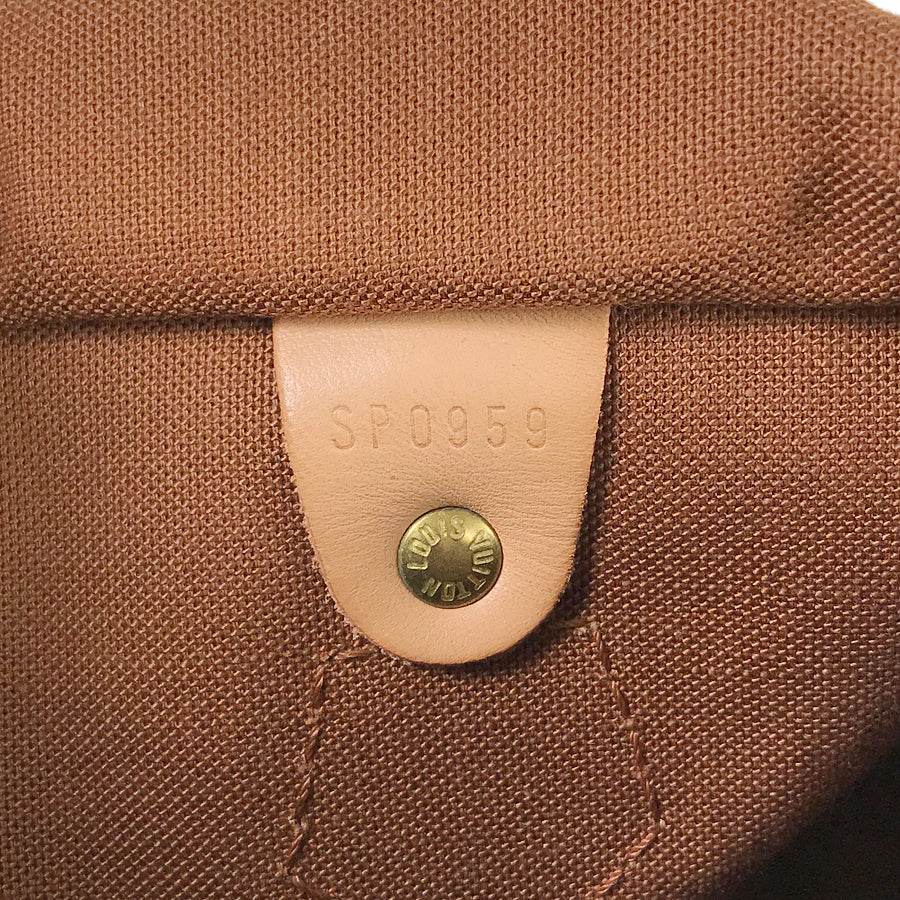 LOUIS VUITTON Monogram Speedy 25 M41528 Hand bag