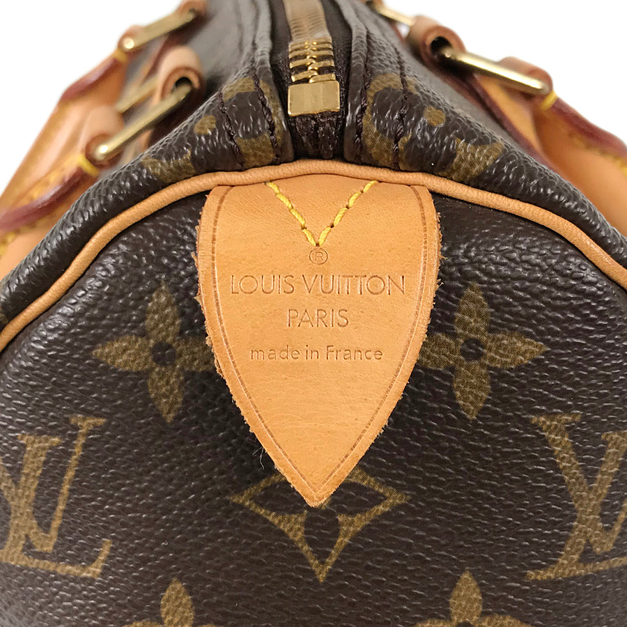 LOUIS VUITTON Monogram Speedy 25 M41528 Hand bag
