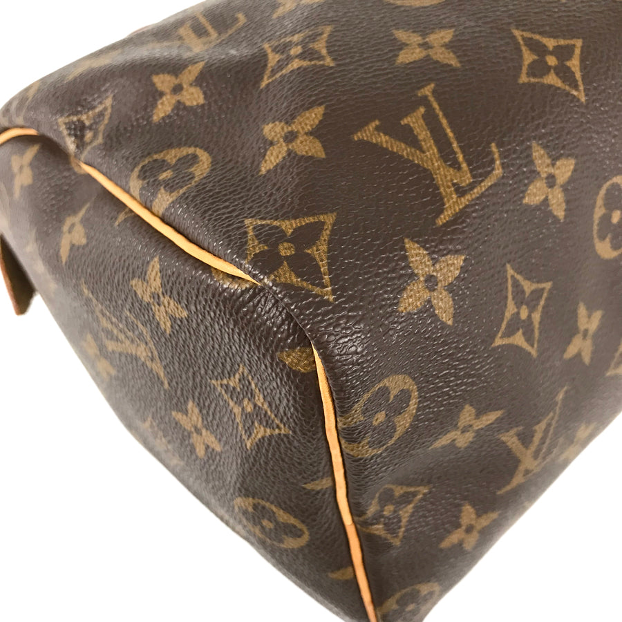LOUIS VUITTON Monogram Speedy 25 M41528 Hand bag