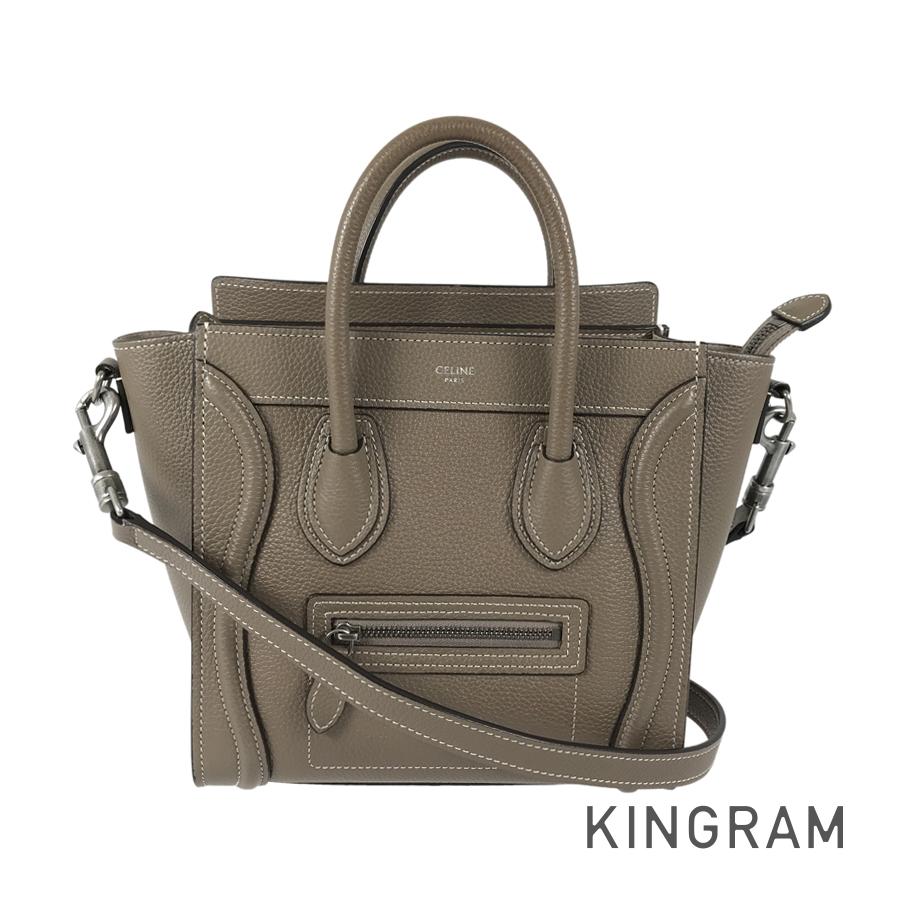 CELINE Luggage Nano Shopper 189243DRU.09SO Hand bag