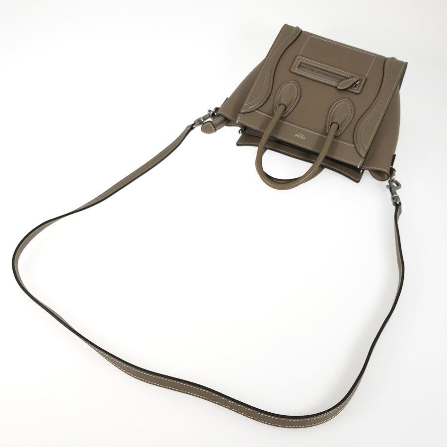 CELINE Luggage Nano Shopper 189243DRU.09SO Hand bag