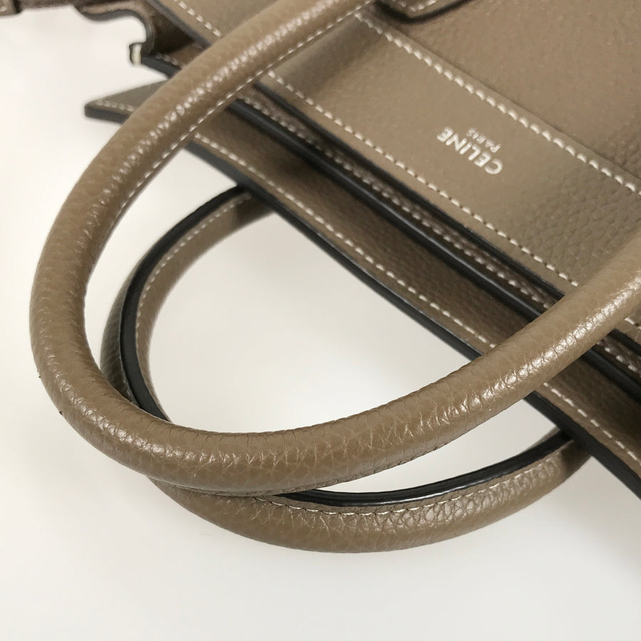 CELINE Luggage Nano Shopper 189243DRU.09SO Hand bag