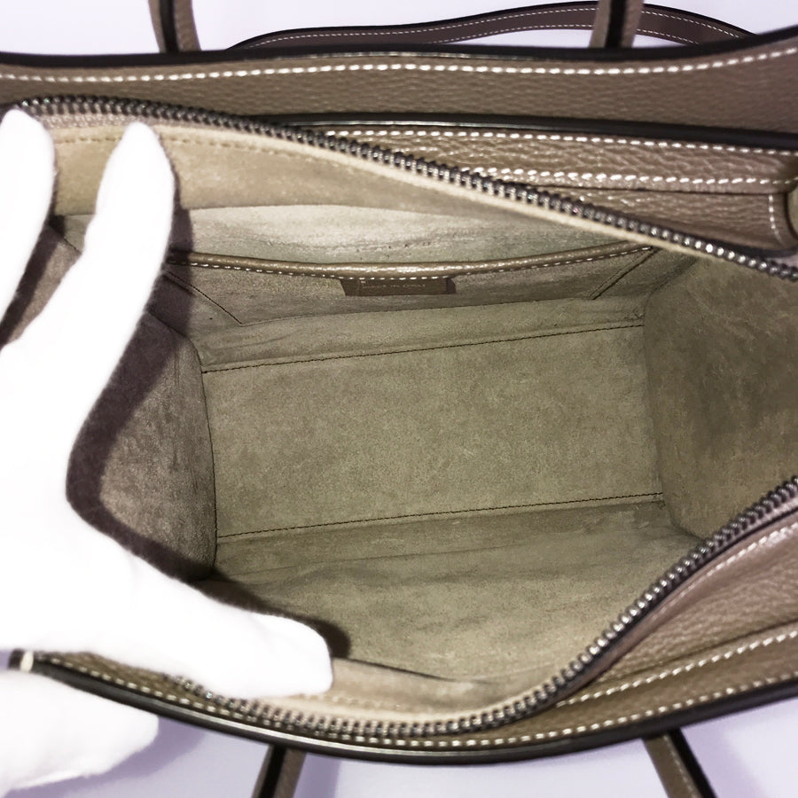 CELINE Luggage Nano Shopper 189243DRU.09SO Hand bag