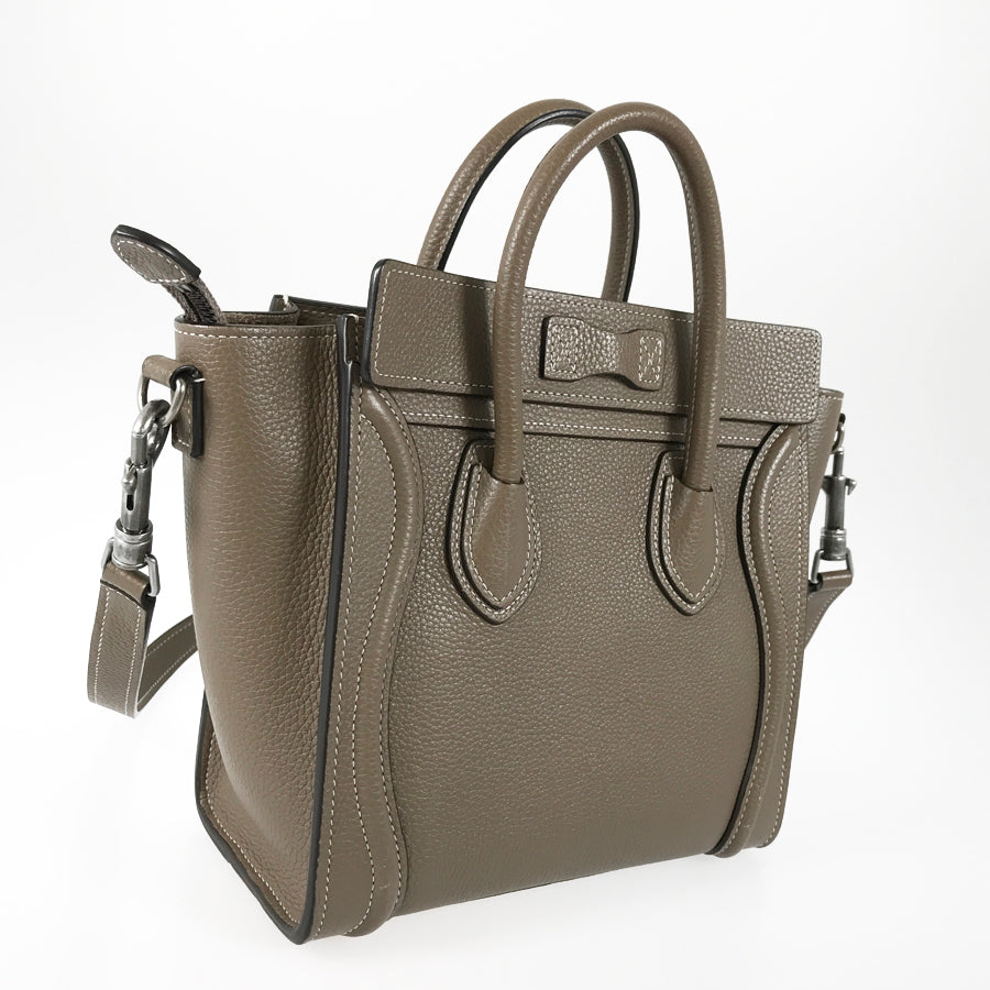 CELINE Luggage Nano Shopper 189243DRU.09SO Hand bag