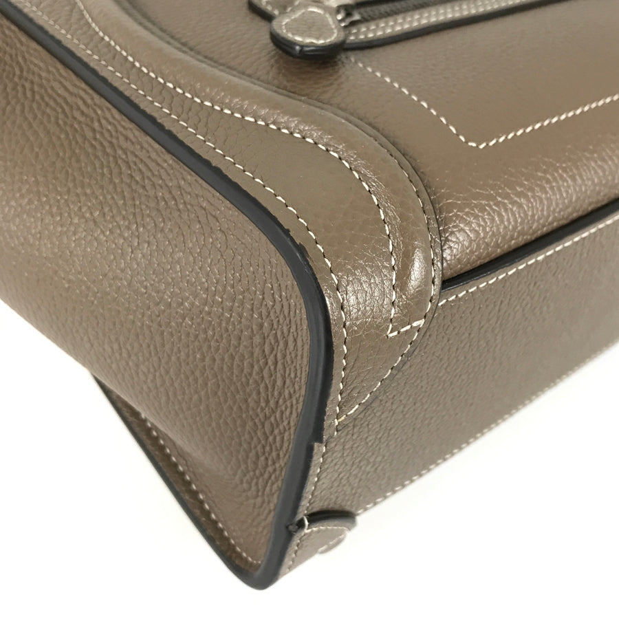 CELINE Luggage Nano Shopper 189243DRU.09SO Hand bag