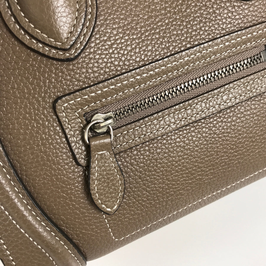 CELINE Luggage Nano Shopper 189243DRU.09SO Hand bag