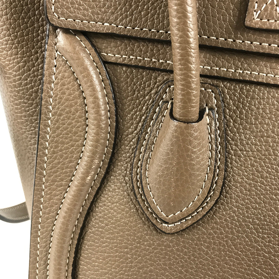 CELINE Luggage Nano Shopper 189243DRU.09SO Hand bag