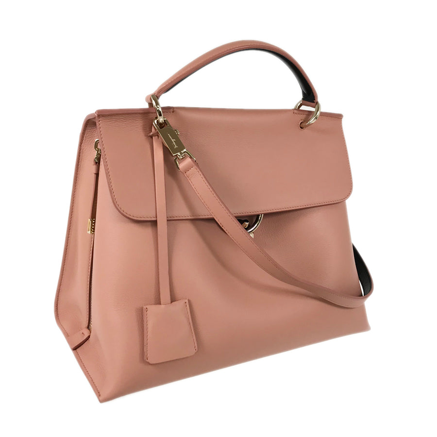 Salvatore Ferragamo Gancini Jet set DH-21.G849 Hand bag