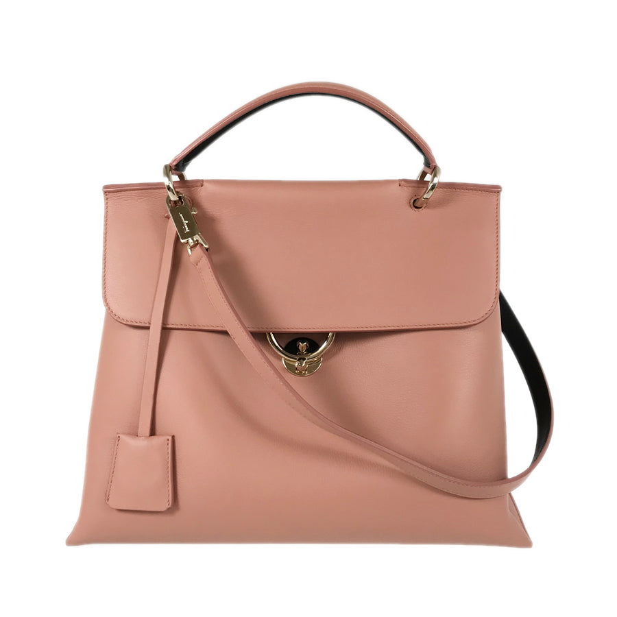 Salvatore Ferragamo Gancini Jet set DH-21.G849 Hand bag