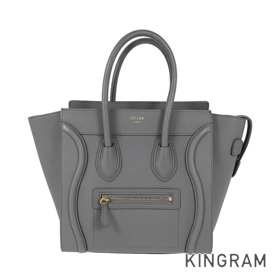 CELINE Luggage Micro shopper Hand bag