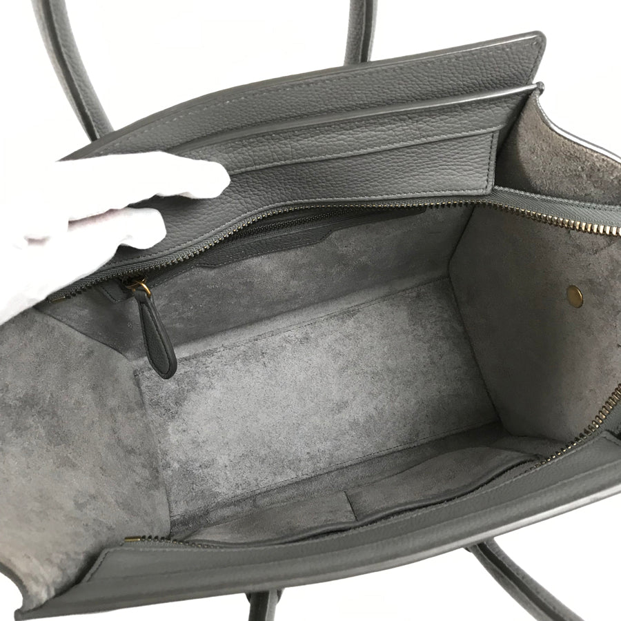 CELINE Luggage Micro shopper Hand bag