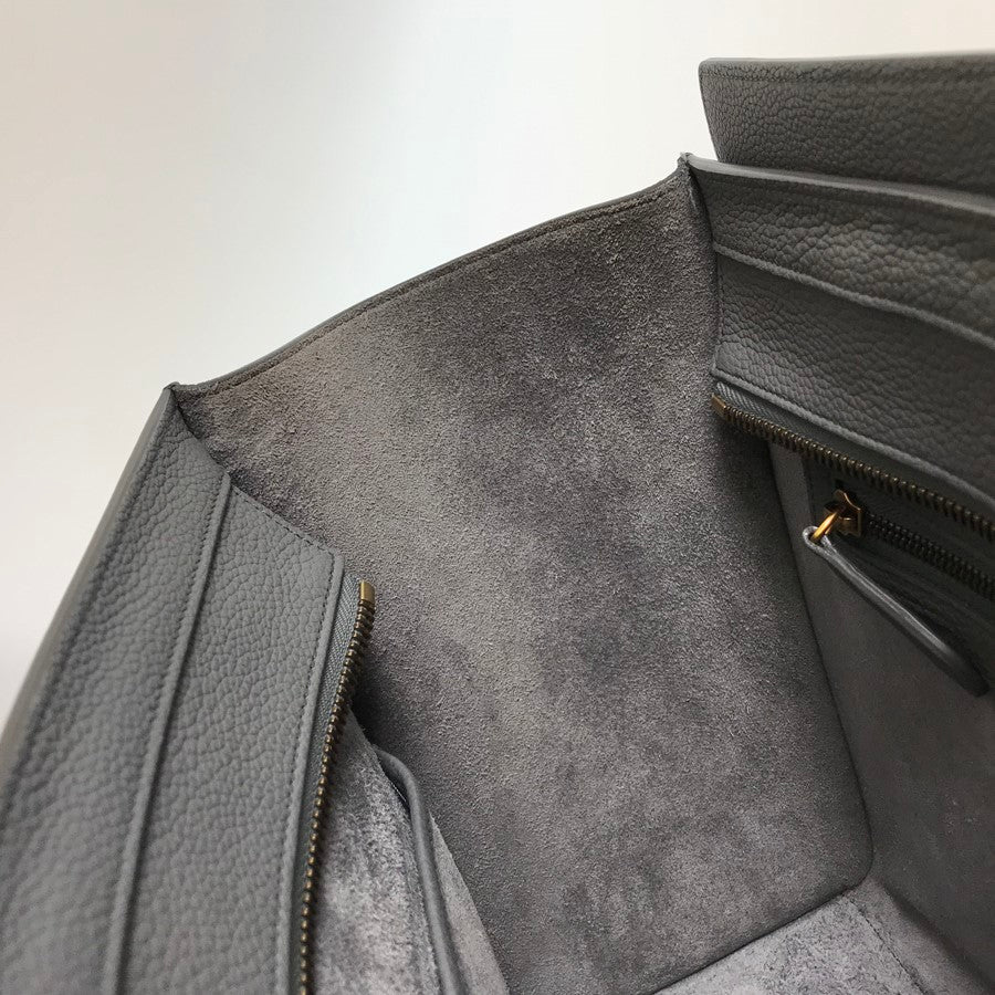 CELINE Luggage Micro shopper Hand bag