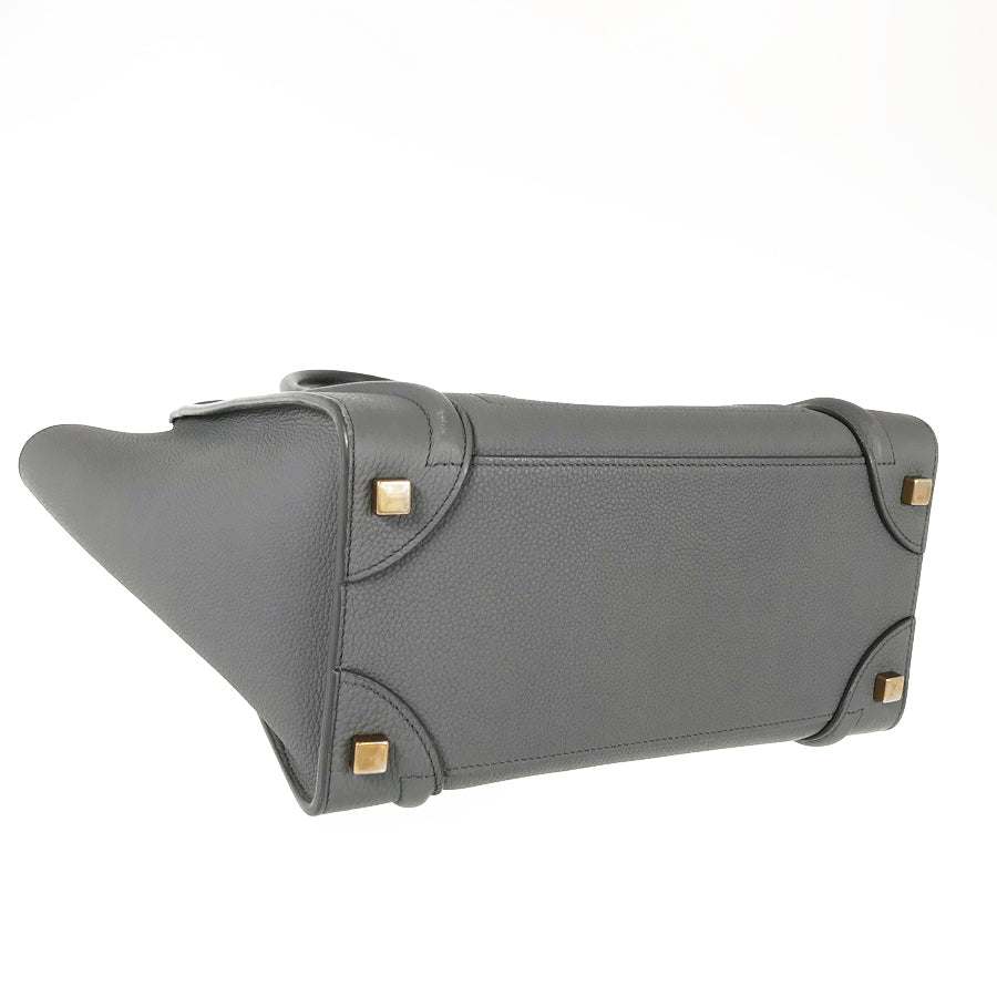 CELINE Luggage Micro shopper Hand bag