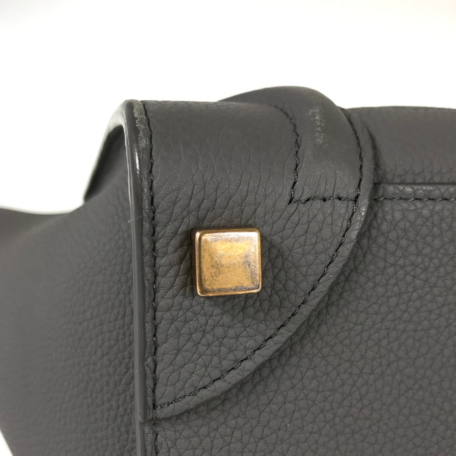 CELINE Luggage Micro shopper Hand bag