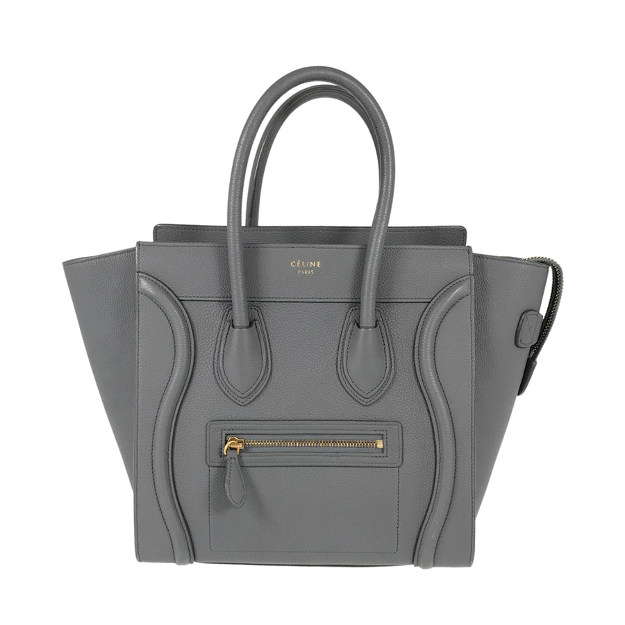CELINE Luggage Micro shopper Hand bag