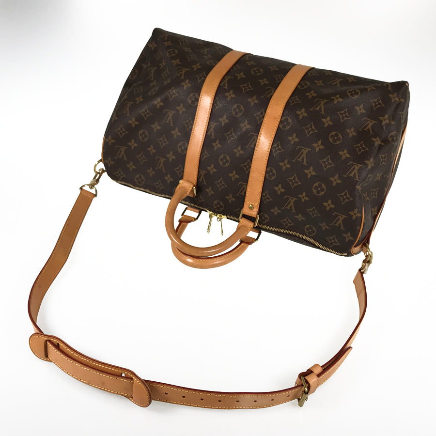 LOUIS VUITTON Monogram Keepall Bandouliere 45 M41418 Boston bag