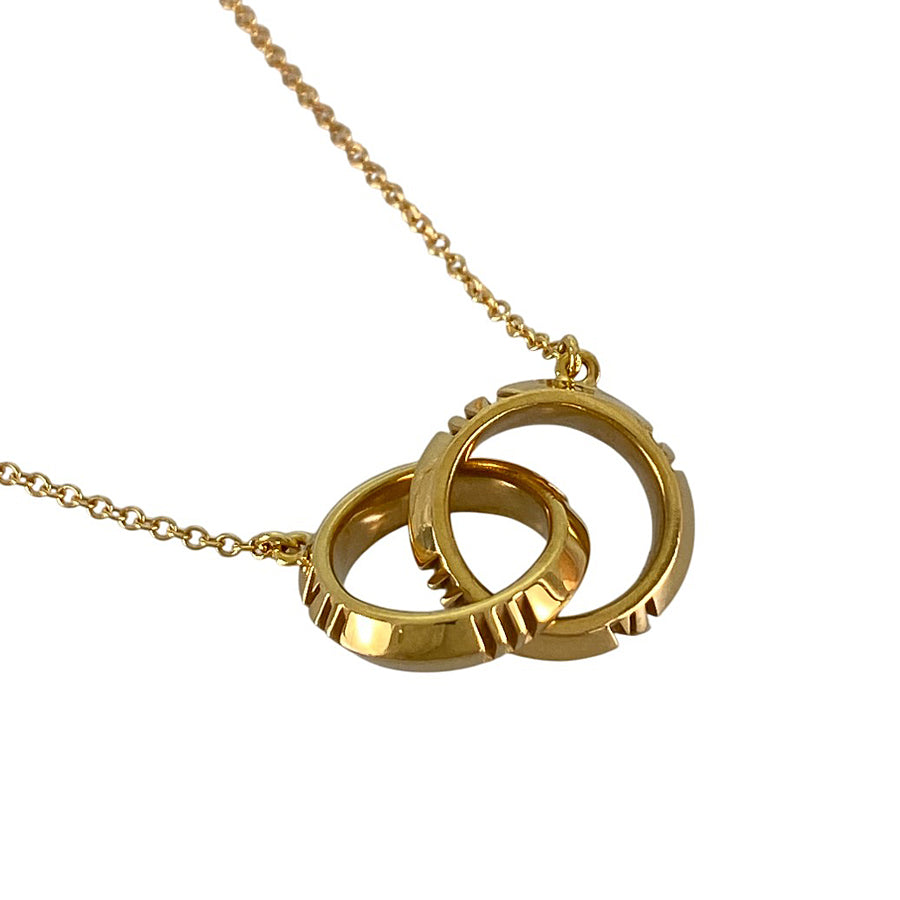TIFFANY&Co. Interlocking Atlas X Closed Necklace
