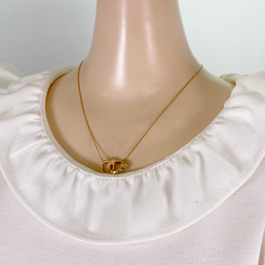 TIFFANY&Co. Interlocking Atlas X Closed Necklace