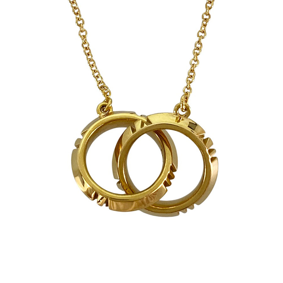 TIFFANY&Co. Interlocking Atlas X Closed Necklace