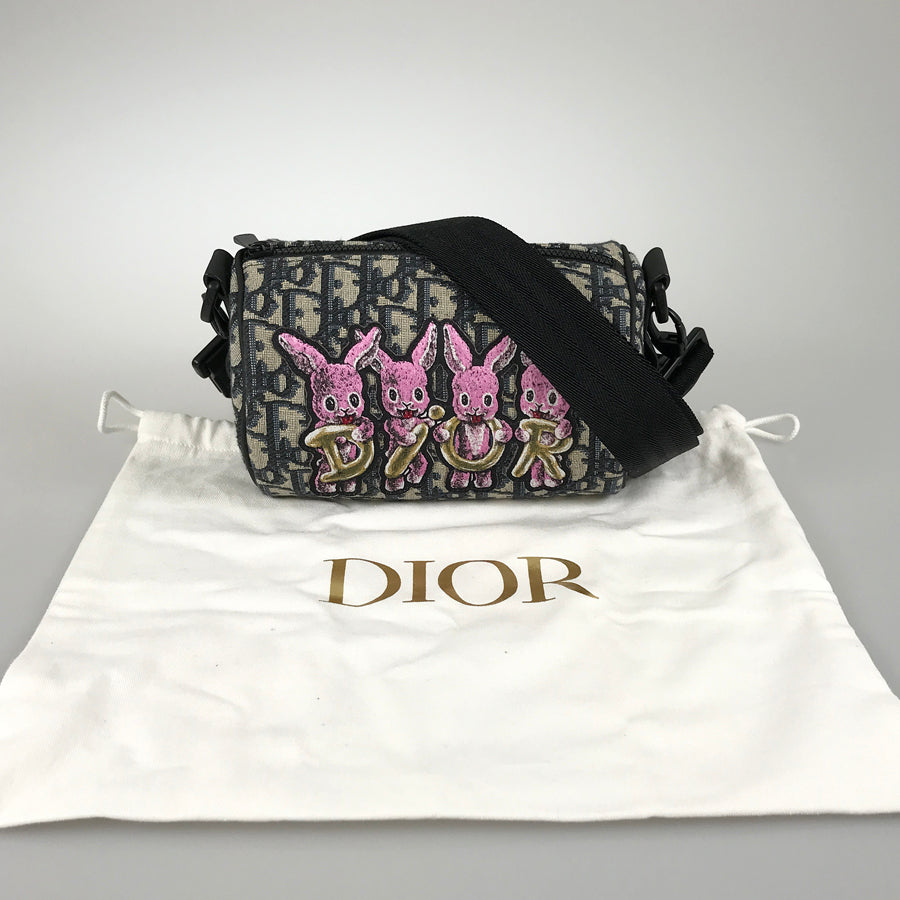 Dior Oblique Rabbit Mini Roller Shoulder bag