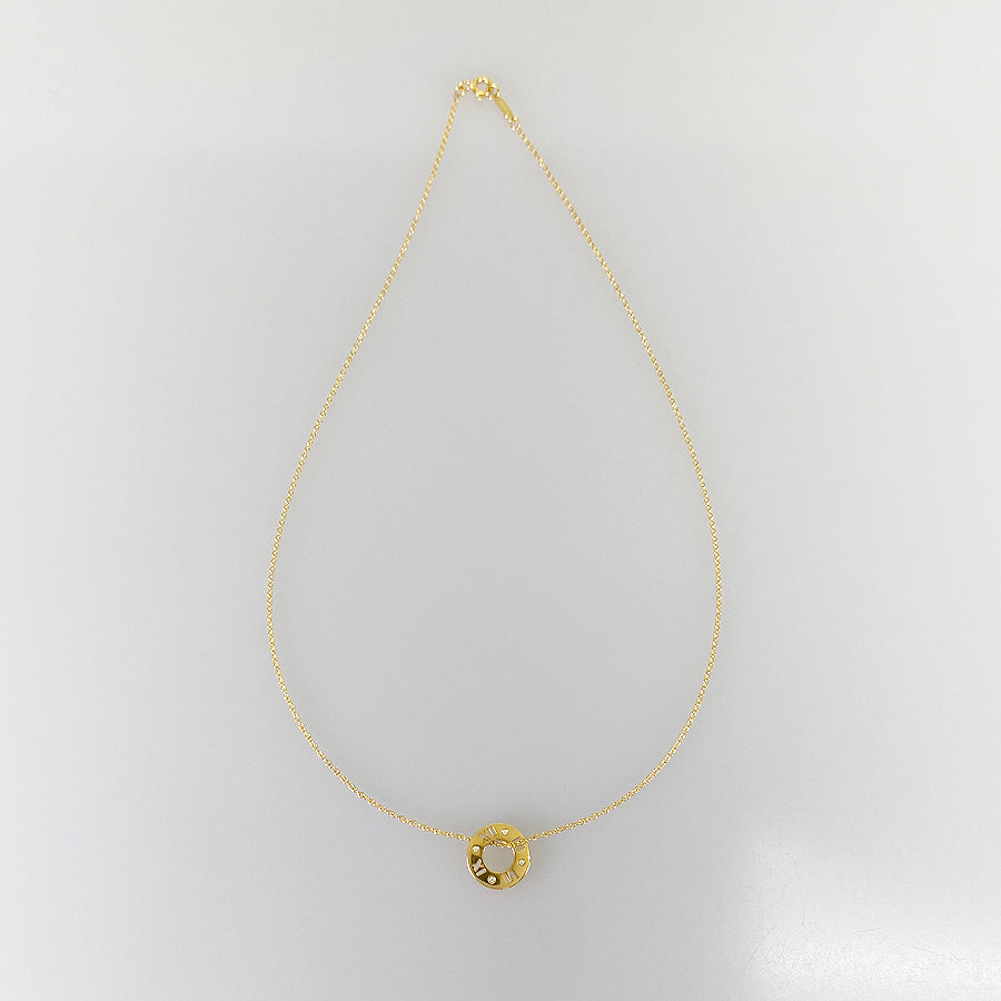 TIFFANY&Co. pierced door truss Necklace