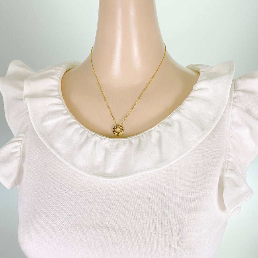 TIFFANY&Co. pierced door truss Necklace