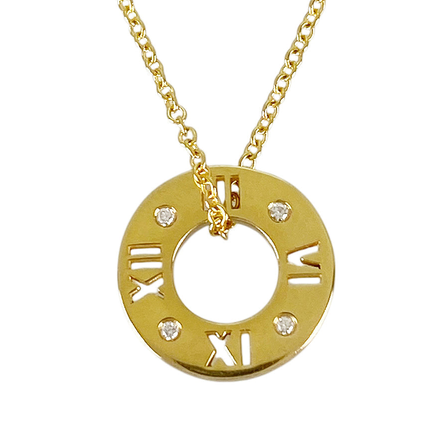 TIFFANY&Co. pierced door truss Necklace