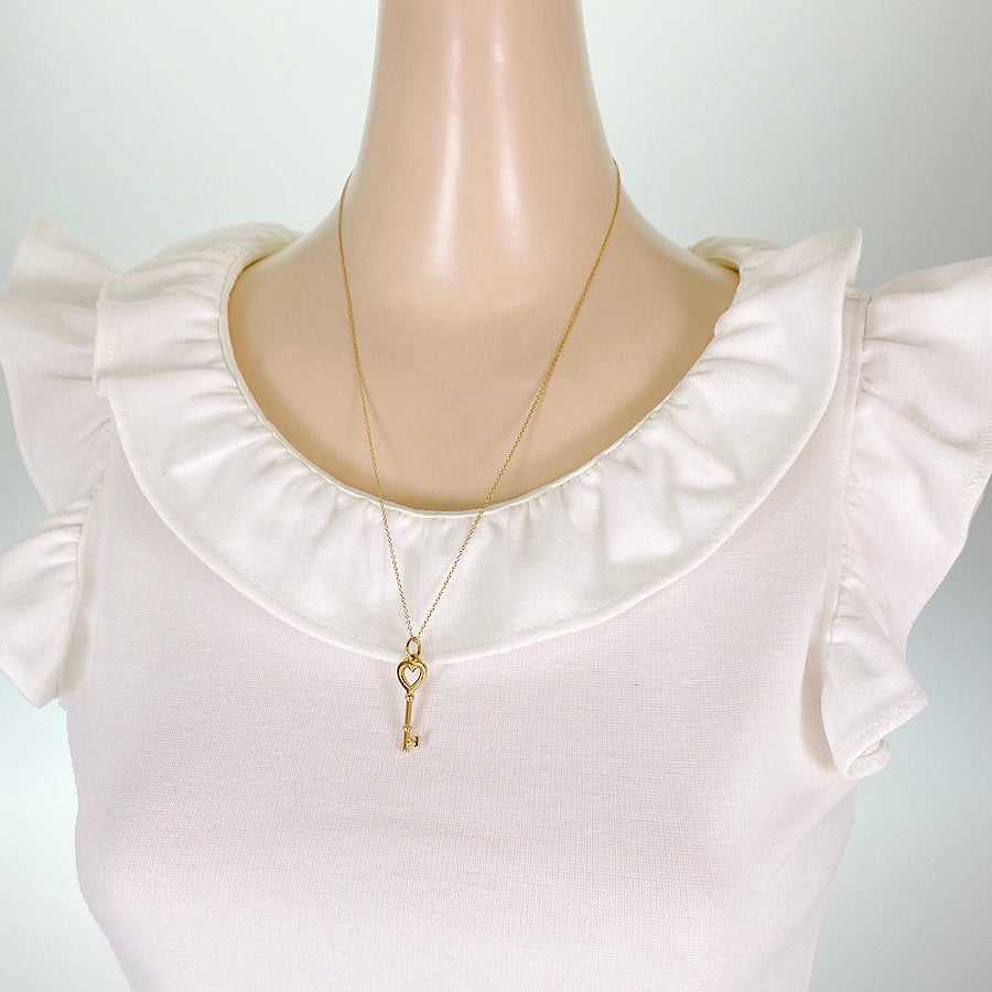 TIFFANY&Co. Keys heart Necklace