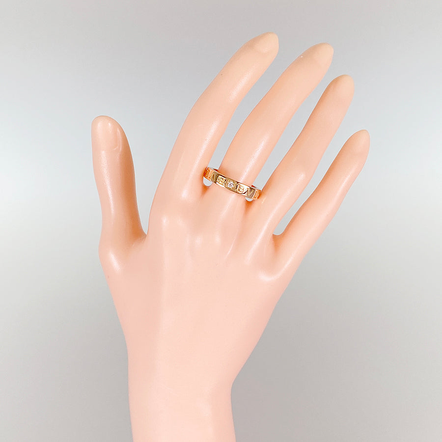 BVLGARI Double Logo Ring