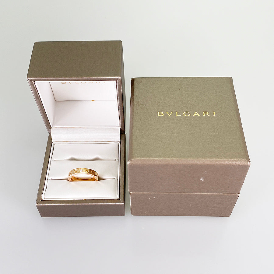 BVLGARI Double Logo Ring