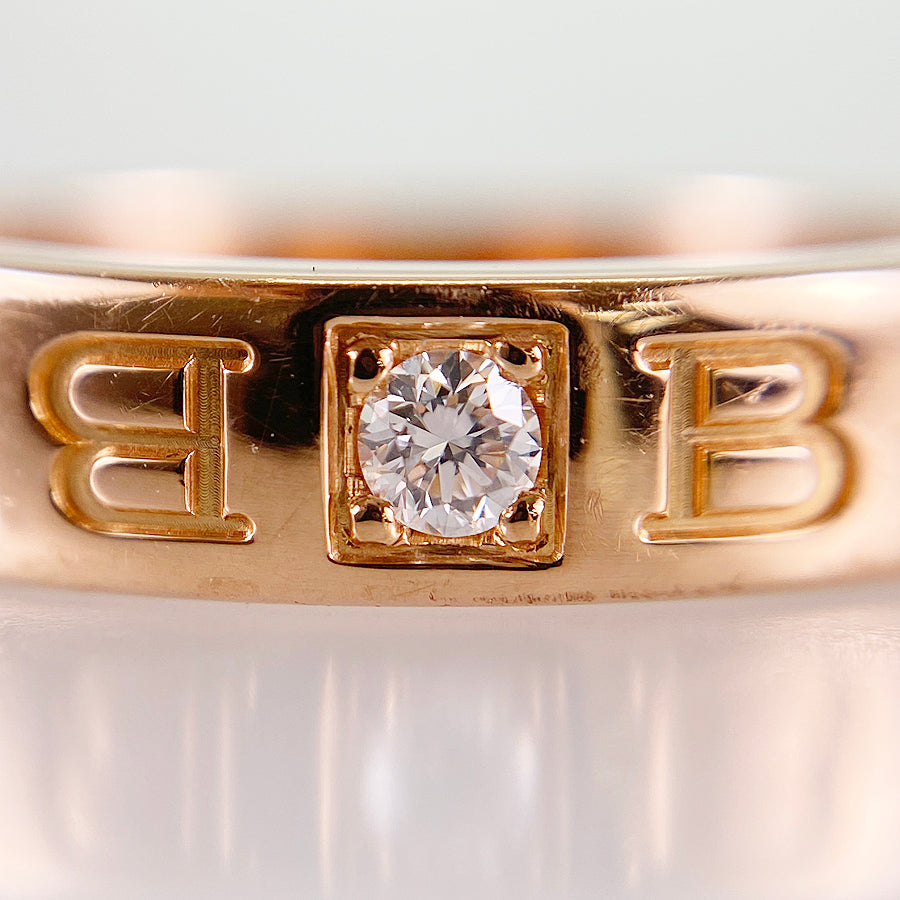 BVLGARI Double Logo Ring