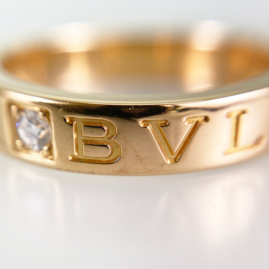 BVLGARI Double Logo Ring